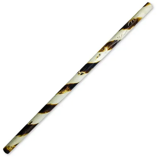 White Wax Wood Spiral Escrima