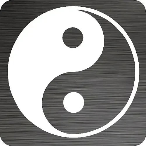 Yin Yang Car Decal