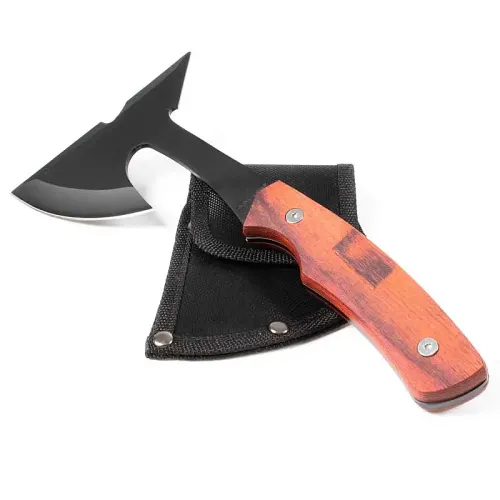Wood Grip Throwing Hatchet
