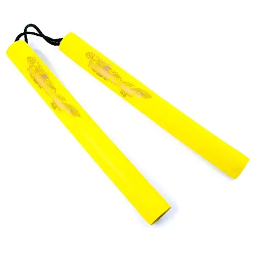 Yellow Dragon Foam Nunchaku