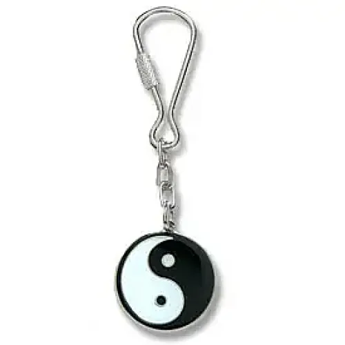 Yin Yang Keychain