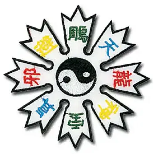 Yin Yang Star Patch