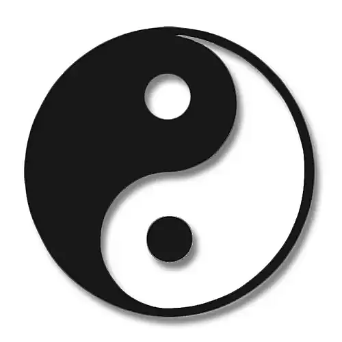 Yin Yang Wall Decal