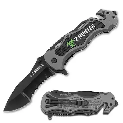 Zombie Hunter Spring Assisted Knife