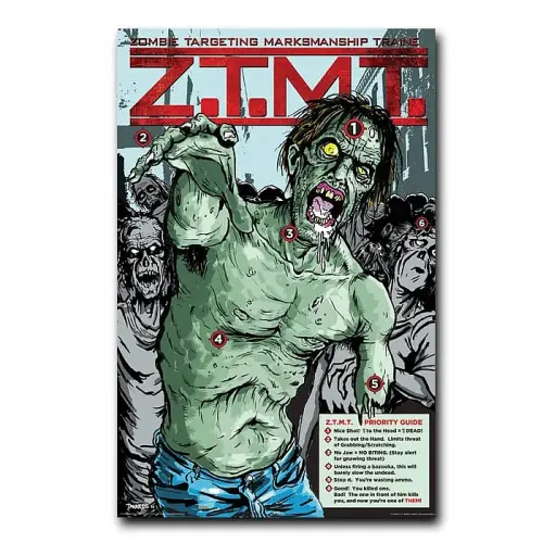 Zombie Marksmanship Trainer Poster