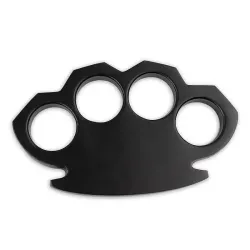 Black Steel Knuckle Duster