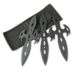 Dark Cross Throwing Knives