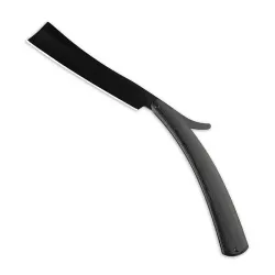 Gentlemans Black Straight Razor