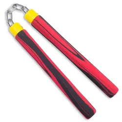 Kids Red Practice Nunchucks