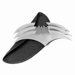 Large Silver Bat Throwers