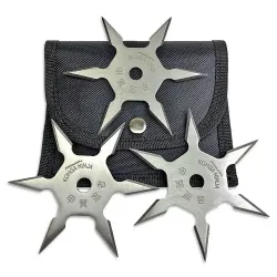 Silver Kohga Shuriken Set