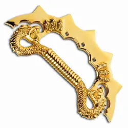 Solid Brass Dragon Tekko