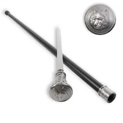 Wolf Crest Sword Cane