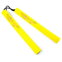 Yellow Dragon Foam Nunchaku