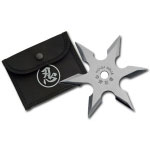 6 Point Silver Throwing Star