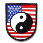 American Yin Yang Patch