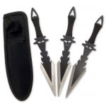 Barbed Skull Throwing Daggers
