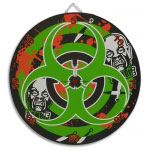 Biohazard Zombie Throwing Target