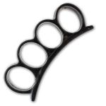 Black Plastic Knuckles