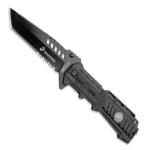 Black Tactical Folding Knife