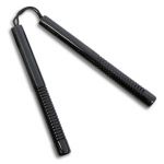 Black Wooden Nunchaku with Cord