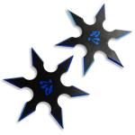 Blue Blade Throwing Star Set