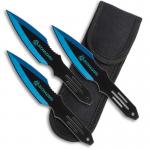 Blue Bomber Throwing Knives