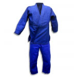 Blue Double Weave Judo Uniform