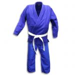 Blue Single Weave Jiu-Jitsu Uniform