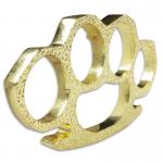 Brass Plated Knuckle Duster