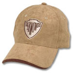 Brown Suede Taekwondo Cap