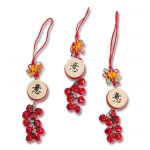 Chinese Drum Christmas Ornaments