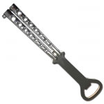 Chrome Butterfly Style Bottle Opener