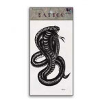 Cobra Strike Animal Spirit Temporary Tattoo