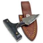 Damascus Blade Push Dagger