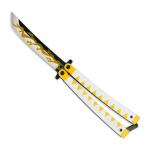 Demon Fire Butterfly Knife