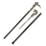 Economy Dragon Handle Sword Canes