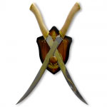 Elven Fighting Knives with Display