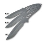 Futuristic Ninja Throwing Knives
