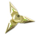 Gold Throwing Star Fidget Spinner