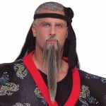Grey Samurai Warrior Beard