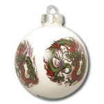 Japanese Dragon Christmas Ornament