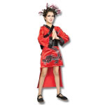 Red Dragon Girl Costume