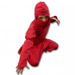 Kids Red Ninja Uniform