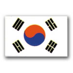 Korean Wall Flag