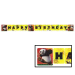 Kung Fu Panda Birthday Banner