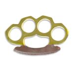 Leather Wrapped Brass Knuckles