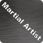 Martial Artist Text Car Decal