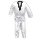 Middleweight Taekwondo Uniform with Black V-neck