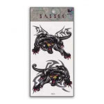 Mighty Panthers Spirit Animal Temporary Tattoo
